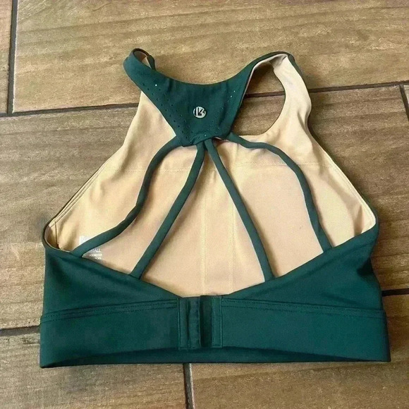 Buffbunny Collection Other - NWOT Buffbunny lit laser cut out bra green XS